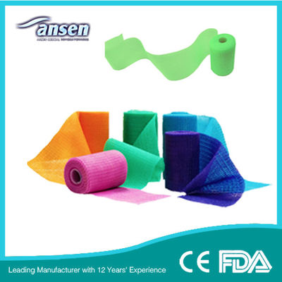 12.5cm 12ft colors of fiberglass Castings Fiberglass Casting Bandage arm casting tape