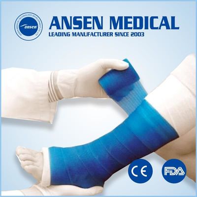 125mm 12.8inch Fiberglass Plaster Casting Conformable Waterproof Cast Fiberglass Cast
