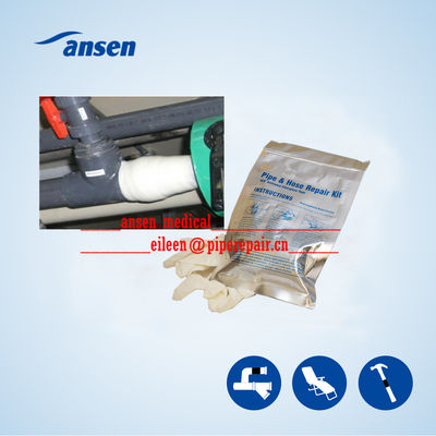 Water Activated Pipe Repair Wrap Fiberglass Moisture Activated Rapid Curing Seal Tape