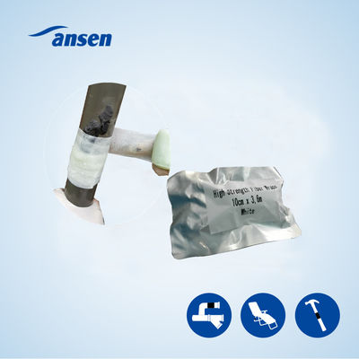 Water Activated Pipe Repair Wrap Fiberglass Moisture Activated Rapid Curing Seal Tape