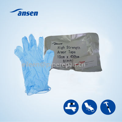 Fiberglass pipe leak repair bandage with Advanced Water Activated Polyurethane