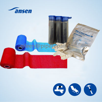 Fiberglass Polyurethane Emergency Pipe Leak Repair Bandage Oil Industrial Pipe Repair Kit