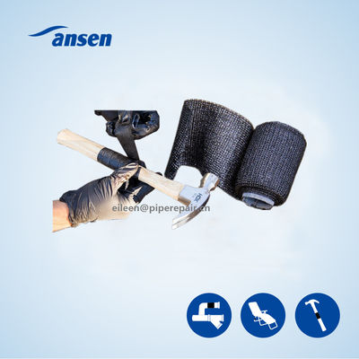 Fiberglass Water Activated Fiberglass Pipe Repair Bandage Oil Industrial Pipe Repair