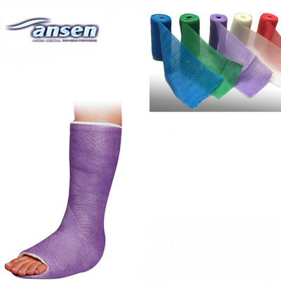 Hospital Consumables Waterproof Orthopedic Fiberglass Casting Tape for Fracture Fixation