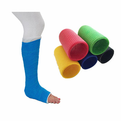 Fiberglass casting tape for plastic surgical fractures and sprains of external fixation