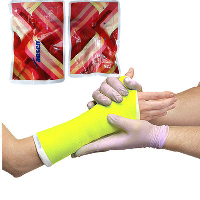 Waterproof Damp Proof bone fracture orthopedic Fiberglass Adhesive cast Bandage for Arms