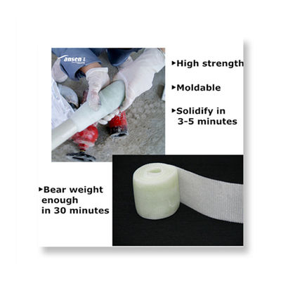 water activated Quick Repair Kit For Pipe Leaks fiberglass fix tape pipe repair bandage for pipes cables leaks
