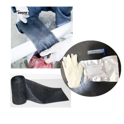 Corroded pipeline repair Cracked Plumbing Repair Tape pipe fix wrap epoxy wrap pipe leak repair
