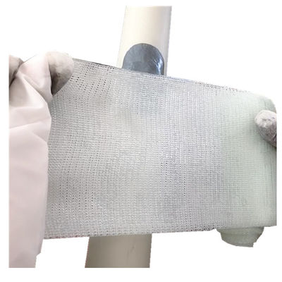 Cracked Plumbing repair bandage water activated fiberglass casting wrap