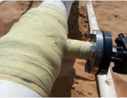 Water Activated Fiberglass Pipe Fix Bandage