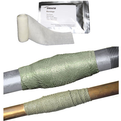 Corroded Leaking fiberglass pipe repair bandage Kit - water Activated Multiple Sizes and Colors