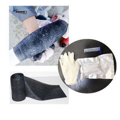 High Pressure Resistant Oil Gas Plumbing Pipe Repair Bandage Kit Water Activated Fiberglass Wrap Tape