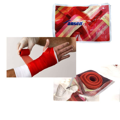 Orthopeidc disposable items Polyurethane Resin Orthopedic Water Activated Fiberglass cast wrap tape