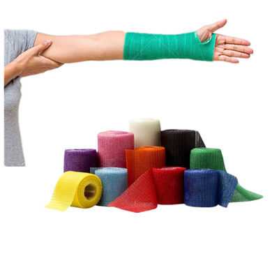 Orthopeidc Polyurethane Resin Orthopedic Water Activated Fiberglass Sleeve Casting Tape