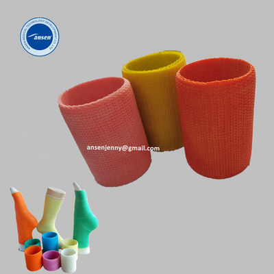 Orthopeidc Polyurethane Resin Water Activated fiberglass synthetic casts Colorful plaster cast bandage