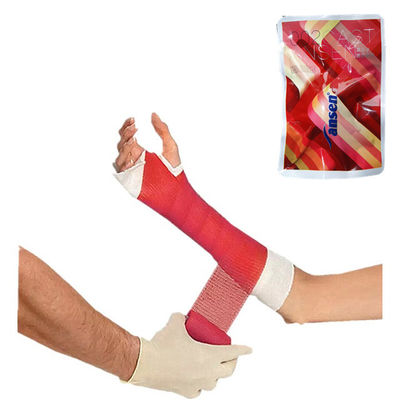 Colored Waterproof Fabric Coated Fiberglass Cloth Orthopedic Casting Tape Surgical Medical Bandage