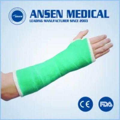Manufacture Medical Consumable Orthopedic Synthetic Water Activity Fiberglass Casting Tape