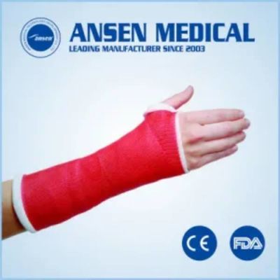 Manufacture Medical Consumable Orthopedic Synthetic Water Activity Fiberglass Casting Tape