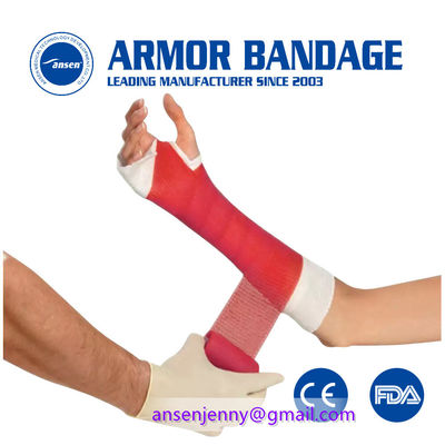 50mm 12ft Polyester cast tape water activity polyester cast bandage fiberglass cast bandage
