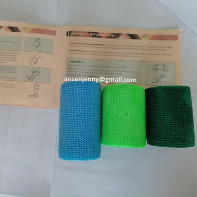 75mm 12ft waterproof cast liner Medical Dressing Colorful Orthopedic Fiberglass Casting Tape