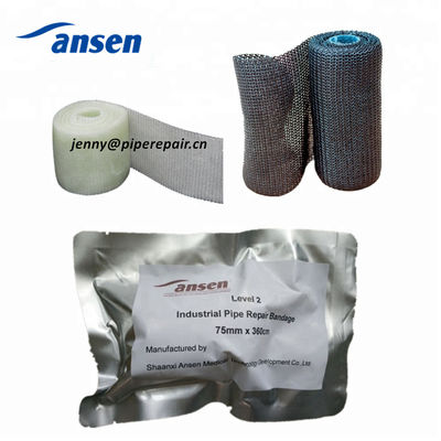 Moisture Water Activated Fabric Woven Fiberglass Pipe Repair Bandage