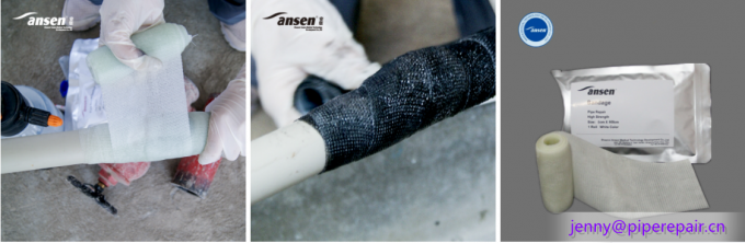 sealed foil envelope fiberglass knit fabric strip Water Hardening Tape