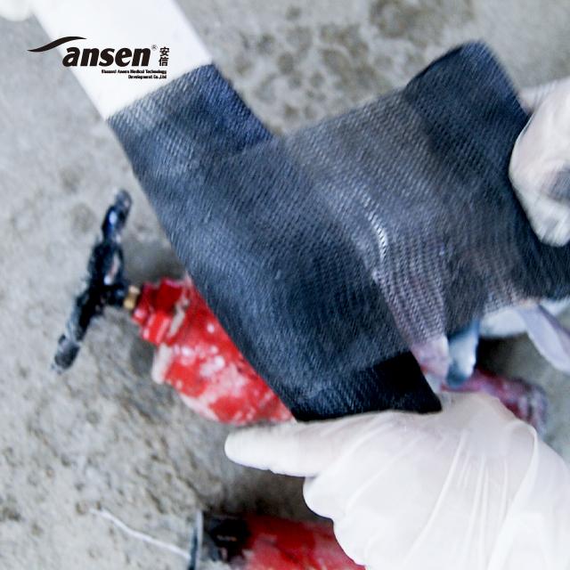 Water Activated Fiberglass Resin Wrapping Tape for Pipeline Leak Repair
