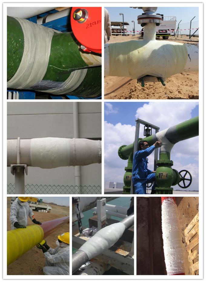 Water Activated Fiberglass Resin Wrapping Tape for Pipeline Leak Repair