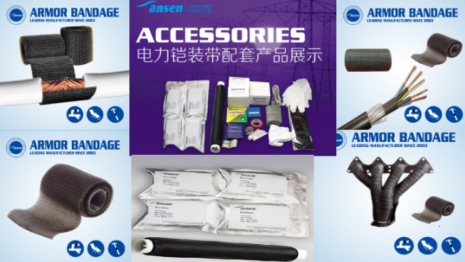 Water based fiberglass cable repair kit Structural Material Armorcast Sheath Repair Tape