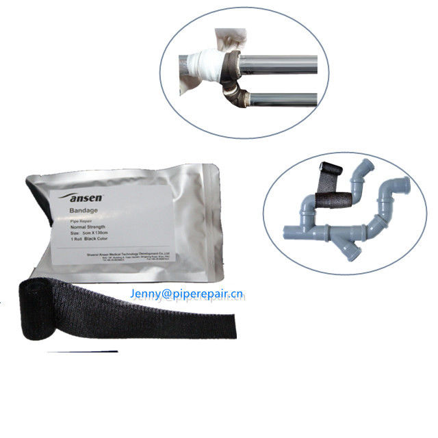 Corroded pipeline repair Cracked Plumbing Repair Tape pipe fix wrap epoxy wrap pipe leak repair