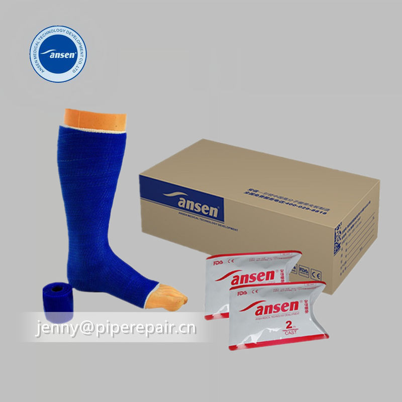 6inch 12Ft Fiberglass casting tape Wrap Cohesive Elastic Nonwoven Bandage orthopedic plaster cast bandage