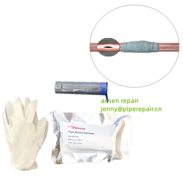Oil Gas Plumbing Pipe Leak Repair Kit/water activated fiberglass wrap Pipeline Coating Fiberglass Fix Wrap Bandage