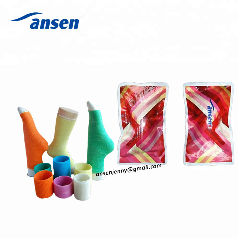 15cm 360cm Fibreglass casting tape Hospital Use resin fixation bandage Medical Fiber Bandage / Orthopedic Casting Tape