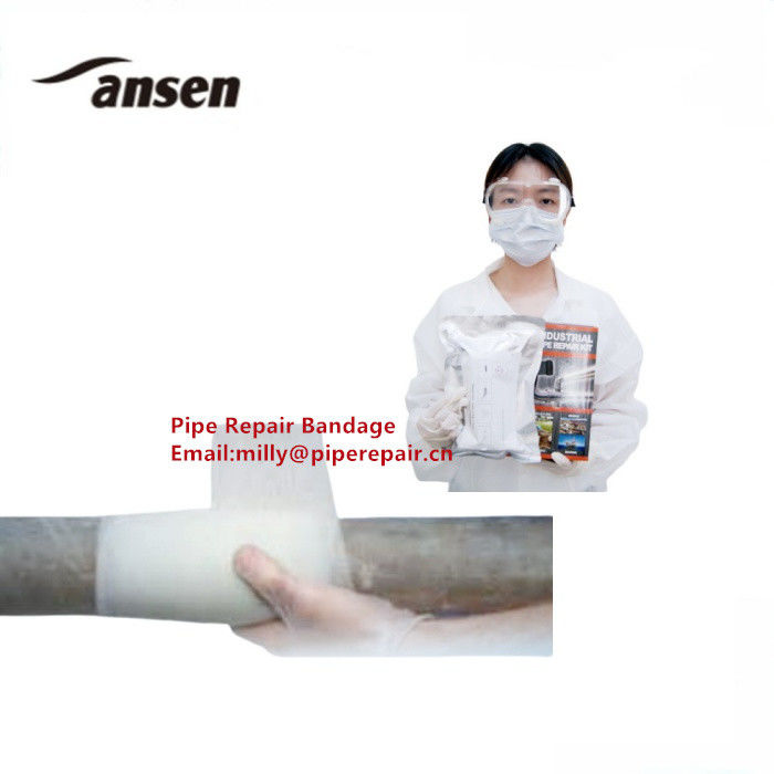 Wrap Seal Quick Pipe Repair Bandage Kit for Pipe Leaks Water Activated Fiberglass Tape