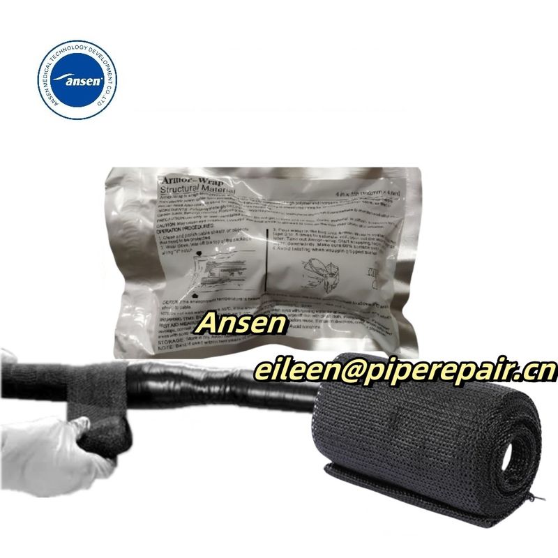 LOW MOQ Armorcast Structural Material 4560-100 X 3m Black For Repairing Electrical Cables