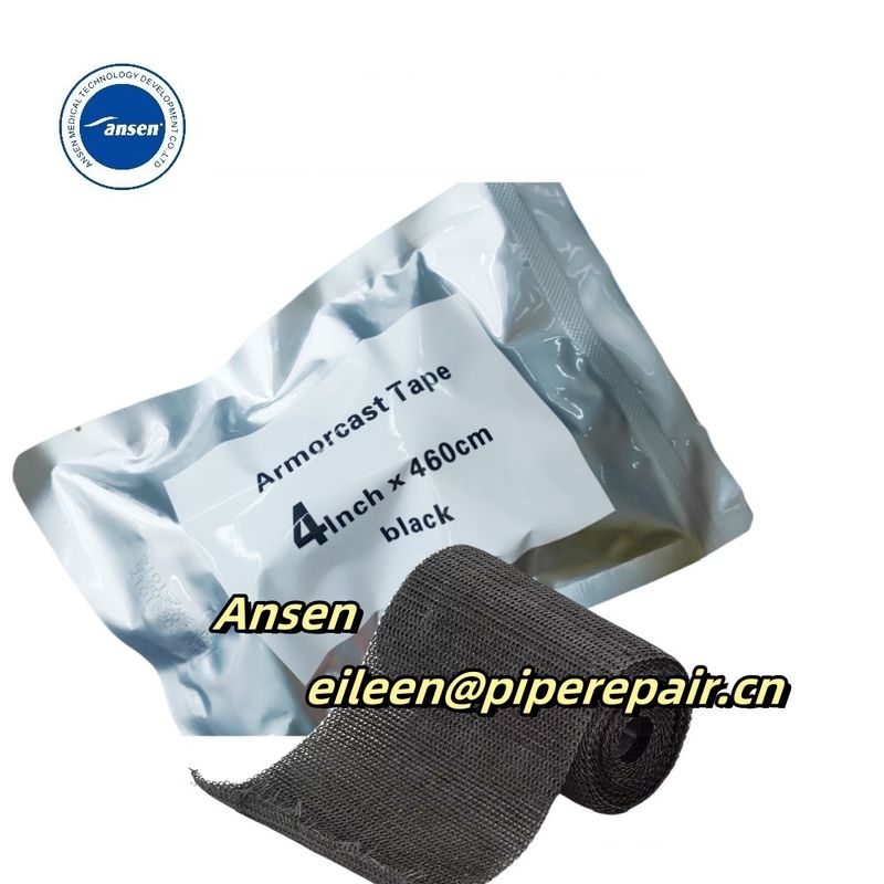 Fiberglass Fiber Strip Industrial Sheath Repair Armor Wrap Tape Armorcast Structural Material For Splice Protection