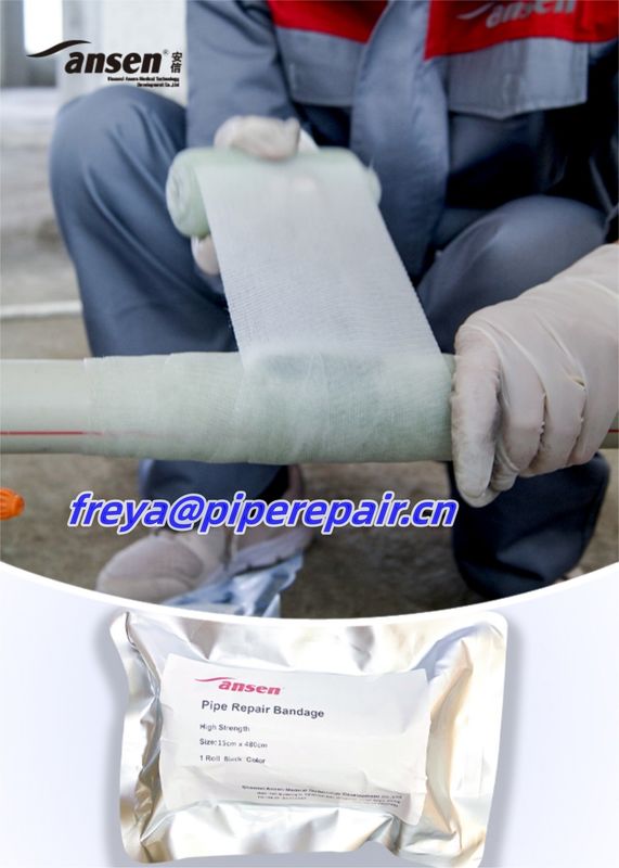 Waterproof Pipe Wrapping Tape Repair Leaking Pipe Water Activated Repair, Tape Pipeline Emergency Repair Program
