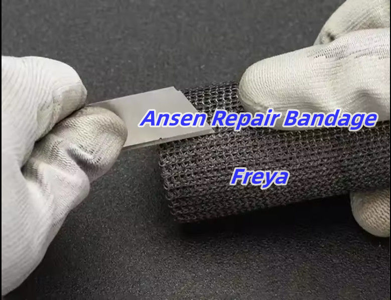 Universal Pipe Repair Kit White&Black Urethane Resin Pipe Repair Bandage For Emergency Pipe Repair System