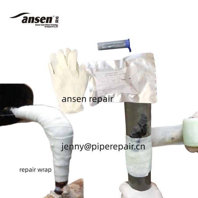 Corrosion prevention products fiber glass pipe repair wrap bandage