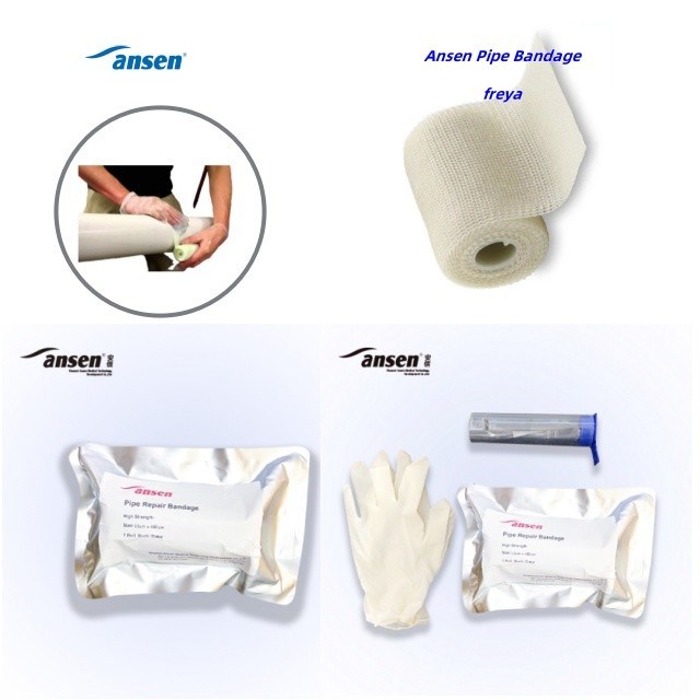 100mm X 3.6mtr Water Activated Composite Pipe Repair Bandage For Protecting&Reinforcing Pipes