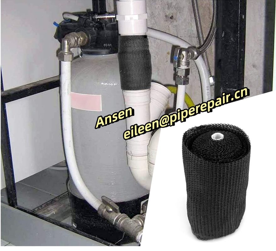 Durable pipe leak repair tape Fast Curing Water Activated Fiberglass Fix Tape For Emergency Pipe Repairs