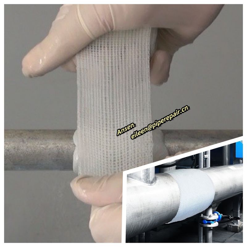 Water-Activated Fiberglass Repair Tape rapid repair fast fix tape For Stops Leaks Instantly
