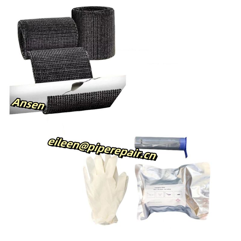 fast seal Pipe Repair Bandage for Leak pipes Seal Water Activated Fiberglass Tape