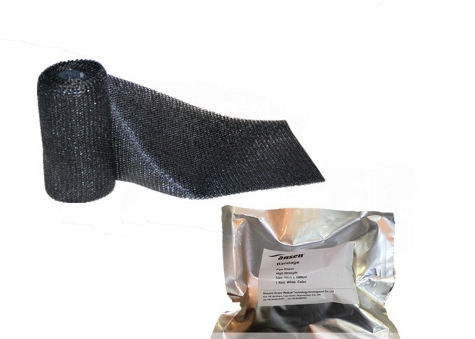 Corroded Leaking fiberglass pipe repair bandage Kit - water Activated Multiple Sizes and Colors