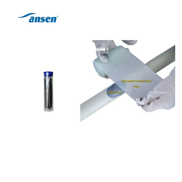 Fast-acting Anti Corrosion Urethane Resin Impregnated Pipe Wrap Repair Bandage with Epoxy Putty for Sealing Holes in Pipeline