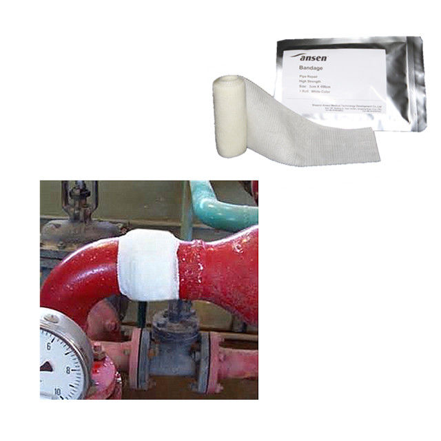 industrial strength fiber and resin fast seal tape for pipe leak Corroded pipeline repair bandage