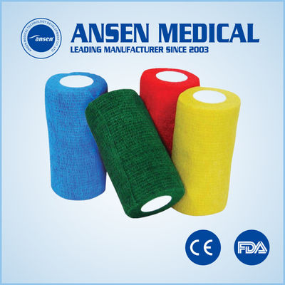 China CE FDA Cotton Crepe Elastic Bandage for Horse Racing or Small Pads supplier