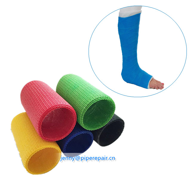 5inch 4yds Fiberglass Casting Water Activity Polyester Cast Bandage and ...